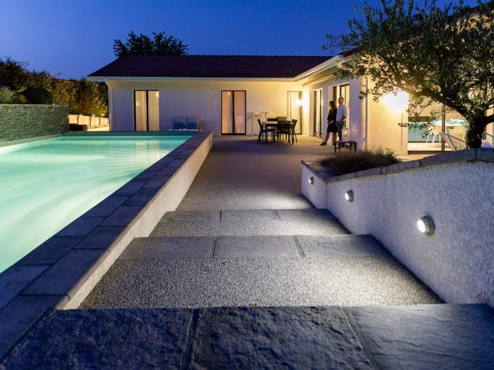 Éclairage escalier Mornant