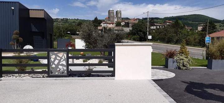 Brise-vue installation Mornant