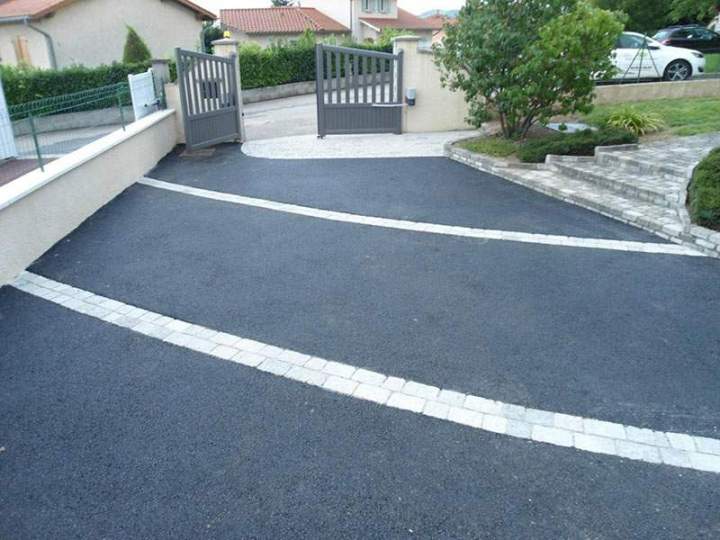 Création entrée maison Mornant