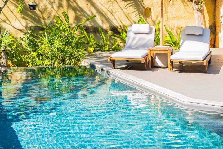Conception jardin et piscine Mornant