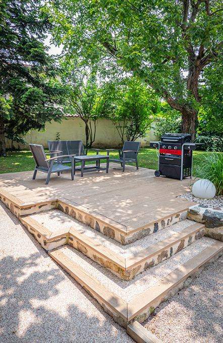 Projet de maçonnerie paysagère Mornant