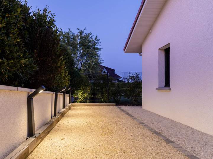 Éclairage terrain pétanque Mornant