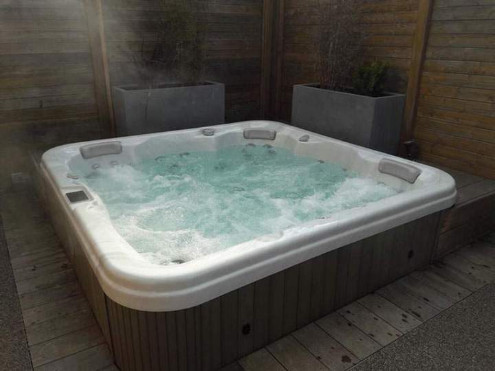 Aménagement spa extérieur Mornant