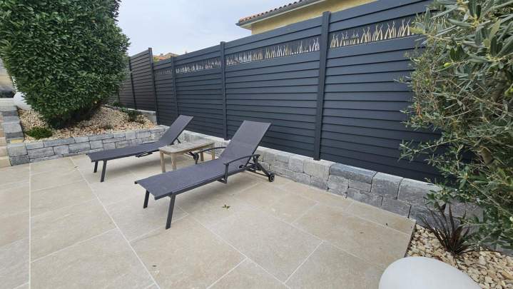 Clôture panneaux rigides Mornant