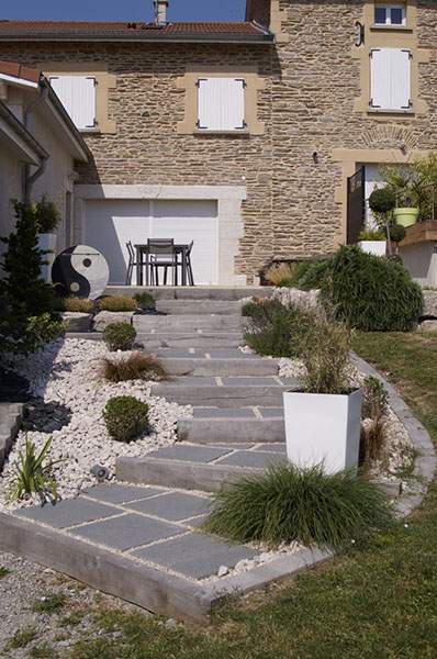 Escalier extérieur Mornant