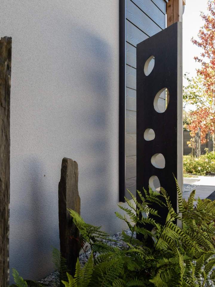 Brise-vue chic et élégant jardin Mornant