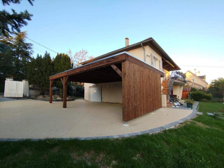 Installation abri Mornant