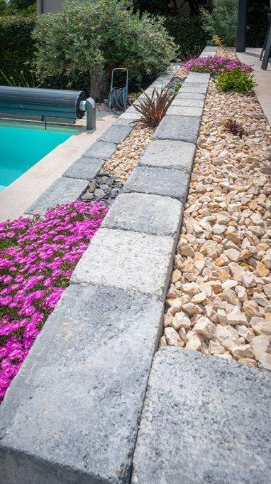 Aménagement paysager maçonnerie Mornant