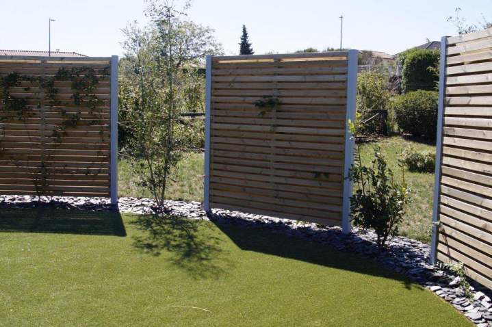 Brise-vue espace vert résidentiel Mornant