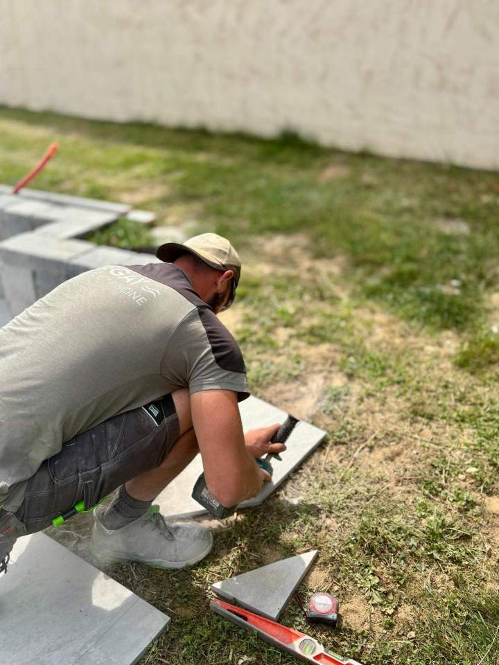 Maçonnerie extérieure Mornant