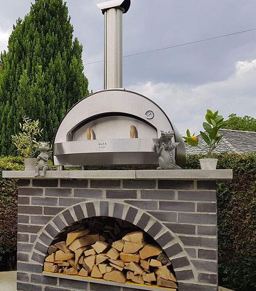 Installation four à bois extérieur Mornant