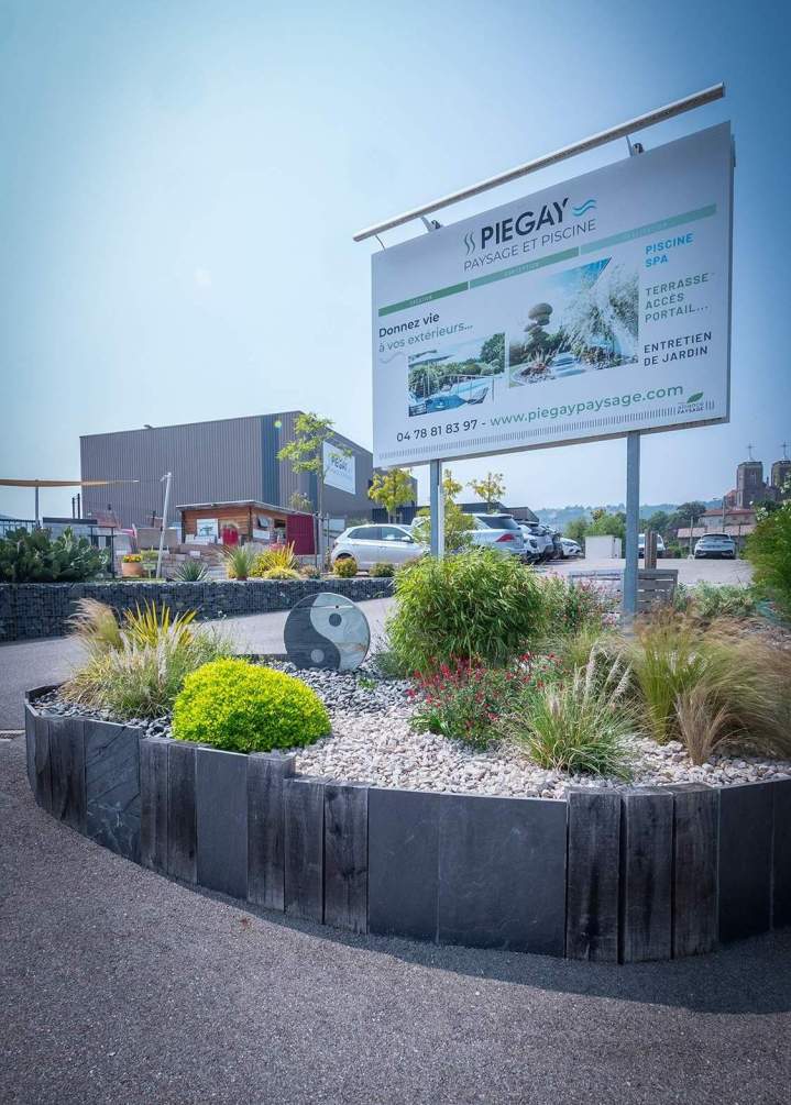 Création jardin et piscine Mornant