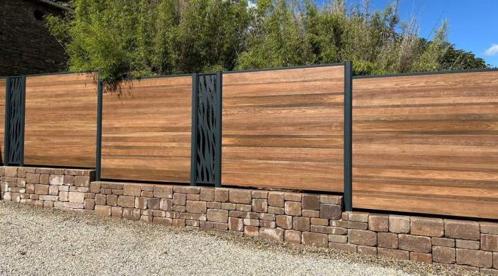 Clôture espace extérieur Brignais