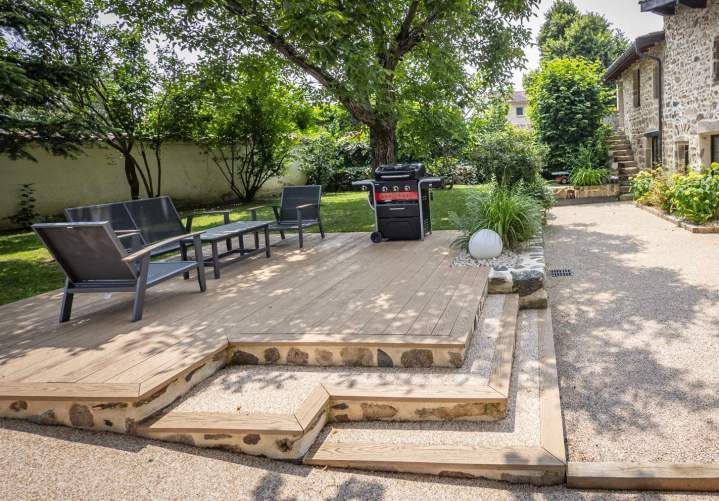  Création de terrasses et plages Morant