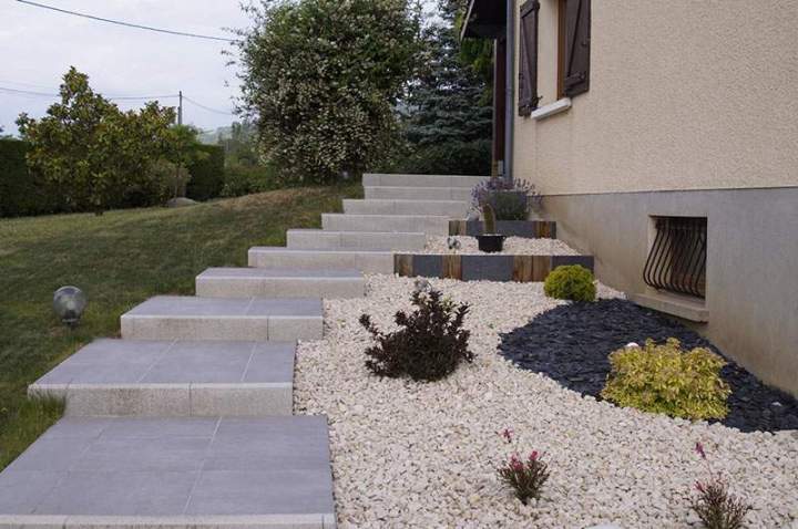 Création escalier pour extérieur Mornant