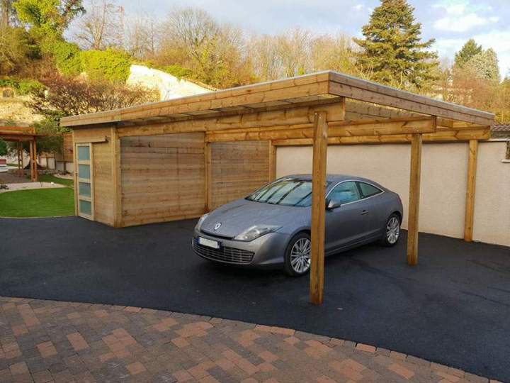 Abris voiture pour extérieur Mornant